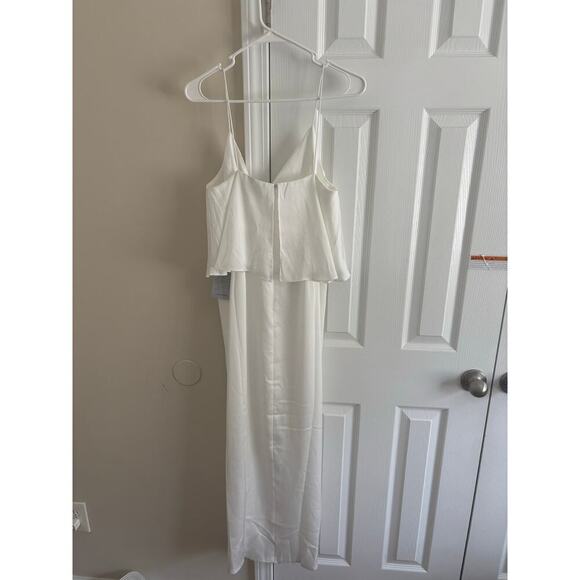 Shona Joy Luxe Frill Tulip hem maxi dress sz 6 - Picture 8 of 14